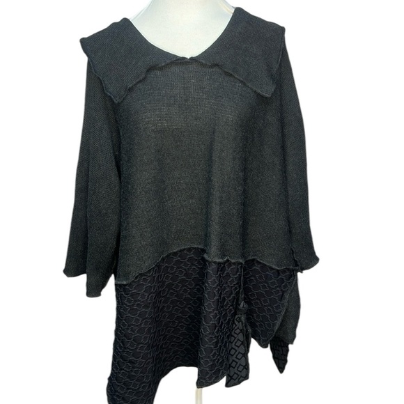 Prisa Collection Mixed Media Sweater - Picture 1 of 5